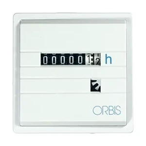 Изображение Счетчик моточасов Orbis CONTA EMPOTRABLE 12\80V, белый (OB180801)