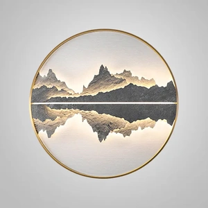 Изображение Настенный Светильник Dawn B B D80 Brass By Imperiumloft