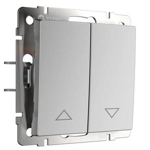 Изображение Выключатель жалюзи (серебряный) W1124506