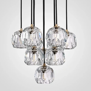Изображение Люстра Boule De Cristal Round Cluster Chandelier 10 By Imperiumloft
