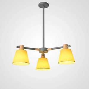 Изображение Потолочная Люстра На Штанге Natura A Yellow 3 By Imperiumloft