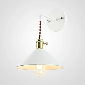 Изображение Бра С Подвесным Плафоном Braid Wall White By Imperiumloft