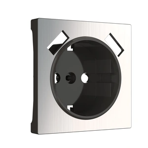 Изображение Накладка для USB розетки (глянцевый никель) W1179502