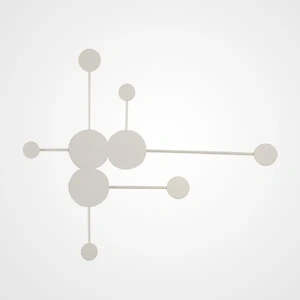 Изображение Бра Pin Wall Light 6 White By Imperiumloft