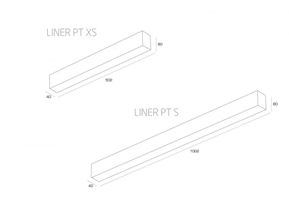 Изображение LINER PT40-XS - Линейный трековый светодиодный светильник общего освещения
