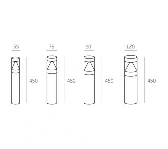 Изображение Cветильник для освещения пешеходных дорожек GALA S