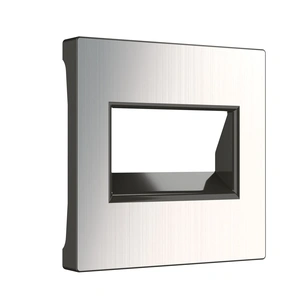 Изображение Накладка для двойной розетки Еthernet RJ-45 (глянцевый никель) W1191102